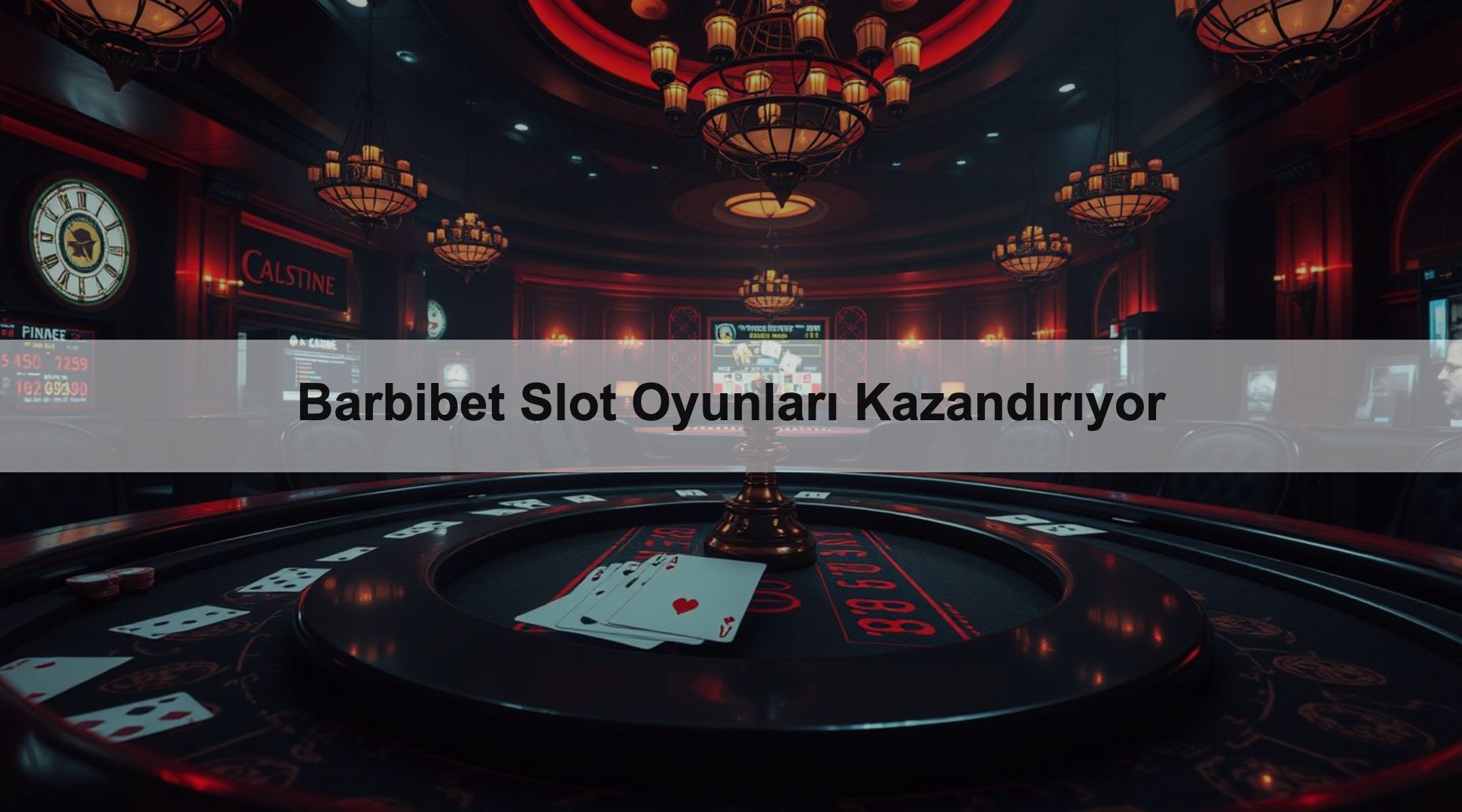 Barbibet Slot Oyunları Kazandırıyor