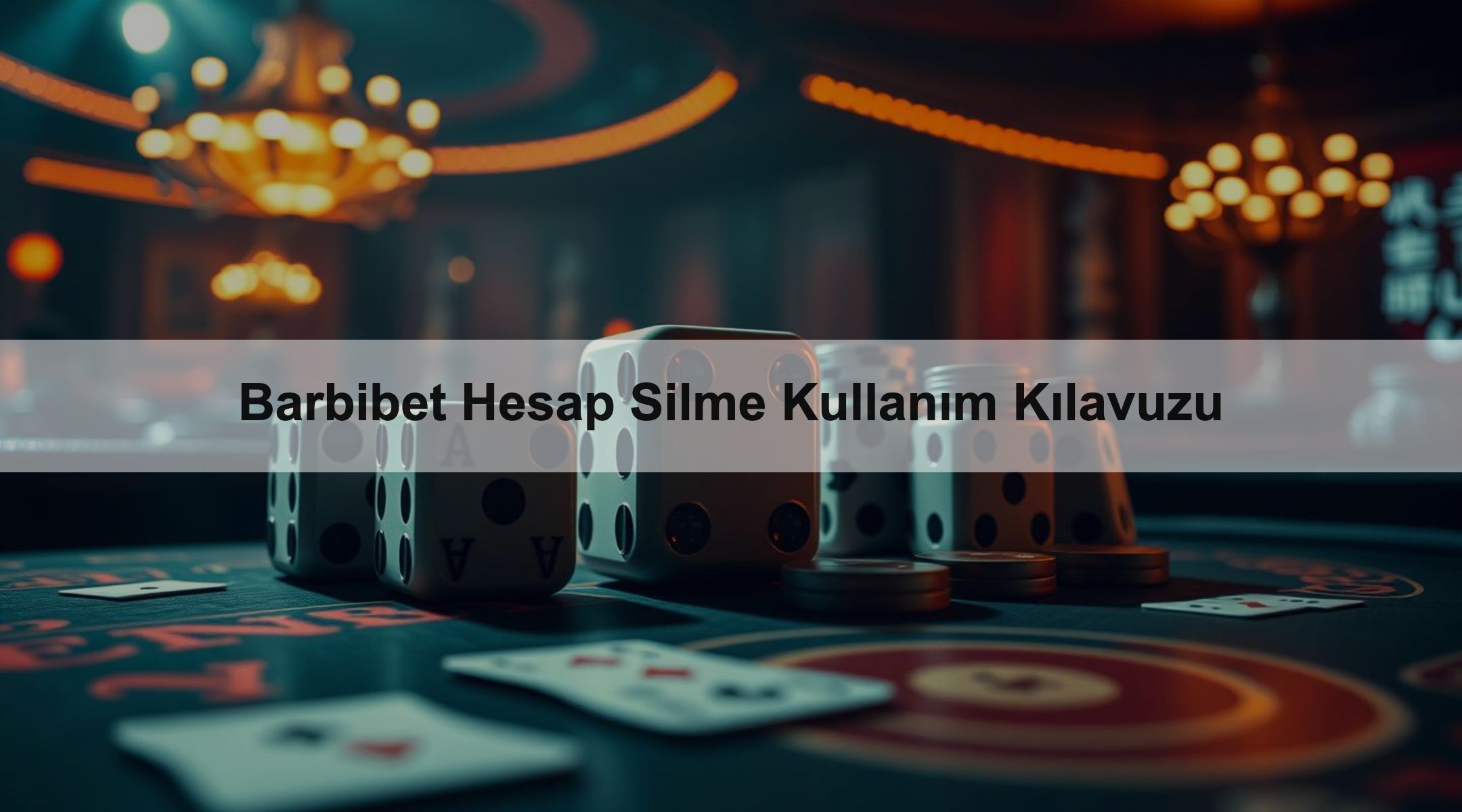 Barbibet Hesap Silme Kullanım Kılavuzu